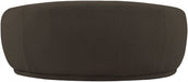 Brown Hyde Boucle Fabric Loveseat - 693Brown-L - Vega Furniture