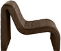 Brown Ivy Velvet Accent Chair - 403Brown - Vega Furniture