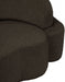 Brown Principessa Boucle Fabric Living Room Chair - 108Brown-C - Vega Furniture