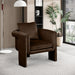 Brown Sloan Velvet Accent Chair - 424Brown - Vega Furniture