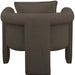 Brown Stylus Boucle Accent Chair - 425Brown - Vega Furniture