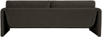 Brown Stylus Boucle Fabric Sofa - 198Brown-S - Vega Furniture