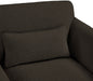 Brown Stylus Boucle Fabric Sofa - 198Brown-S - Vega Furniture