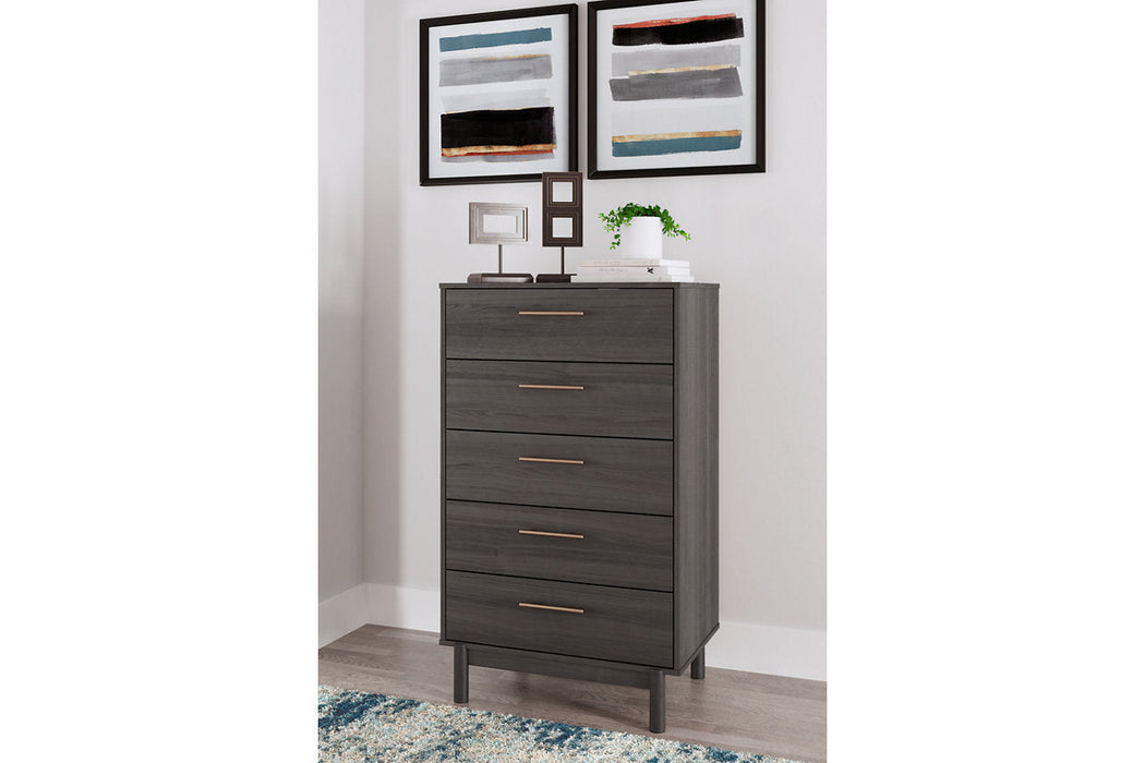 Brymont Dark Gray Chest of Drawers - EB1011-245 - Vega Furniture