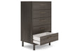 Brymont Dark Gray Chest of Drawers - EB1011-245 - Vega Furniture