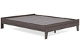 Brymont Dark Gray Queen Platform Bed - EB1011-113 - Vega Furniture