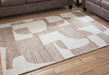 Brynnfield Beige/Brown 5' x 7' Rug - R406372 - Vega Furniture