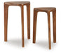 Brynnleigh Medium Brown Accent Table (Set of 2) - A4000607 - Vega Furniture