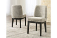 Burkhaus Dark Brown Dining Chair, Set of 2 - D984-01 - Vega Furniture