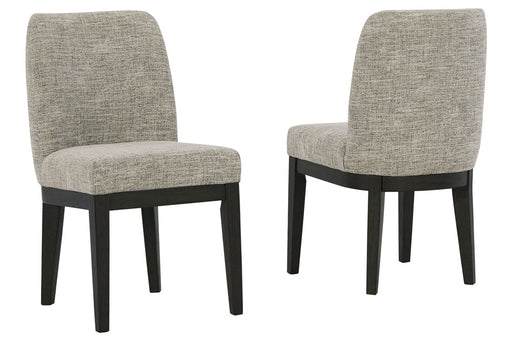 Burkhaus Dark Brown Dining Chair, Set of 2 - D984-01 - Vega Furniture