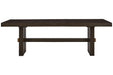 Burkhaus Dark Brown Dining Extension Table - D984-45 - Vega Furniture