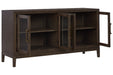 Burkhaus Dark Brown Dining Server - D984-60 - Vega Furniture