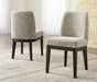 Burkhaus Dark Brown Extendable Dining Set - SET | D984-45 | D984-01(3) - Vega Furniture