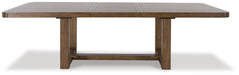 Cabalynn Light Brown Dining Extension Table - D974-35 - Vega Furniture