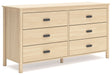 Cabinella Tan Dresser - EB2444-231 - Vega Furniture