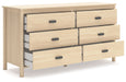 Cabinella Tan Dresser - EB2444-231 - Vega Furniture