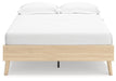 Cabinella Tan Full Platform Bed - EB2444-112 - Vega Furniture