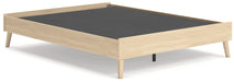 Cabinella Tan Queen Platform Bed - EB2444-113 - Vega Furniture