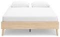 Cabinella Tan Queen Platform Bed - EB2444-113 - Vega Furniture