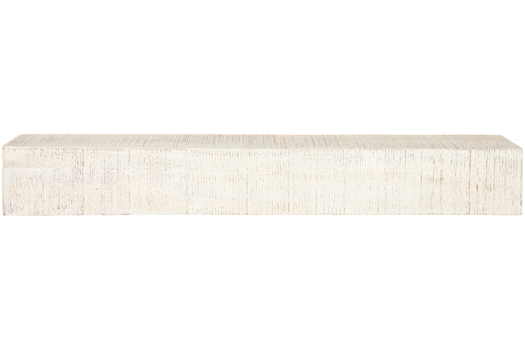 Cadmon Antique White Wall Shelf - A8010259 - Vega Furniture