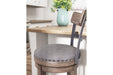 Caitbrook Gray Bar Height Barstool - D388-230 - Vega Furniture