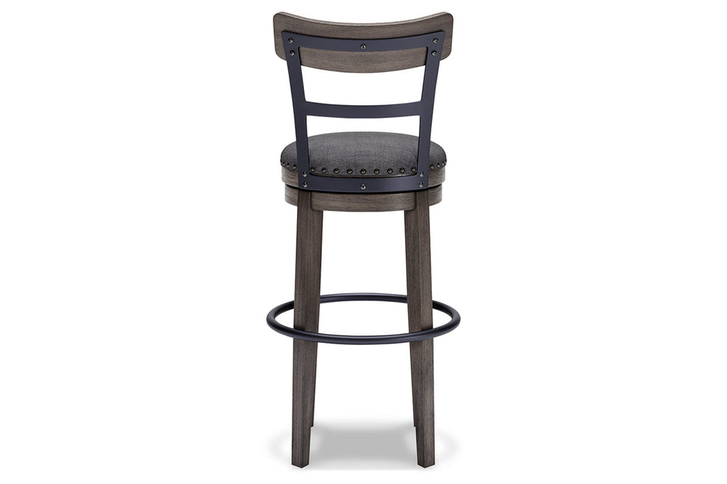 Caitbrook Gray Bar Height Barstool - D388-230 - Vega Furniture