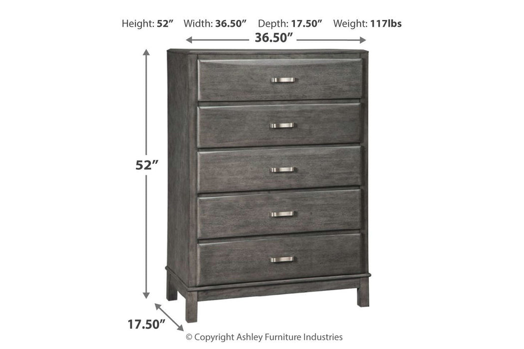 Caitbrook Gray Chest of Drawers - B476-46 - Vega Furniture