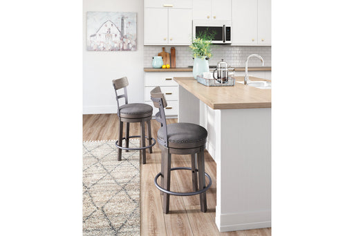 Caitbrook Gray Counter Height Barstool - D388-224 - Vega Furniture