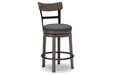 Caitbrook Gray Counter Height Barstool - D388-224 - Vega Furniture