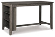 Caitbrook Gray Counter Height Dining Table - D388-13 - Vega Furniture
