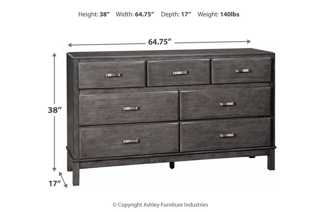 Caitbrook Gray Dresser - B476-31 - Vega Furniture