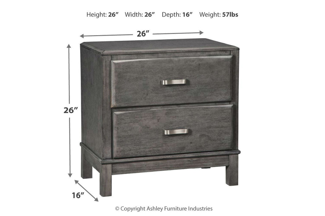 Caitbrook Gray Nightstand - B476-92 - Vega Furniture