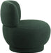 Calais Green Boucle Fabric Accent Chair - 558Green - Vega Furniture