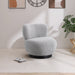 Calais Grey Boucle Fabric Accent Chair - 557Grey - Vega Furniture