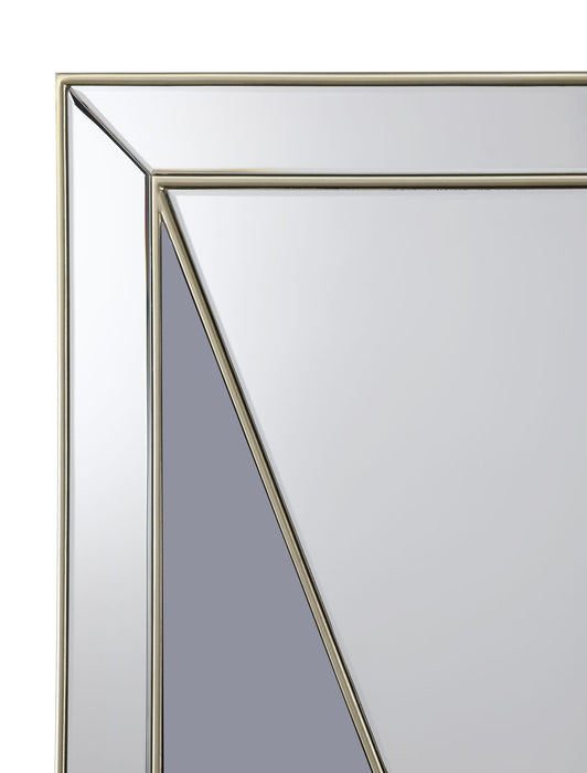 Calixte Rectangular Wall Mirror Champagne/Gray - 962909 - Vega Furniture