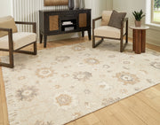 Calkin Linen/Gray/Caramel 8' x 10' Rug - R406391 - Vega Furniture