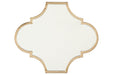 Callie Gold Finish Accent Mirror - A8010155 - Vega Furniture