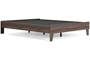 Calverson Mocha Queen Platform Bed - EB3660-113 - Vega Furniture