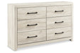 Cambeck Whitewash Dresser - B192-31 - Vega Furniture