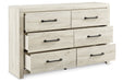 Cambeck Whitewash Dresser - B192-31 - Vega Furniture