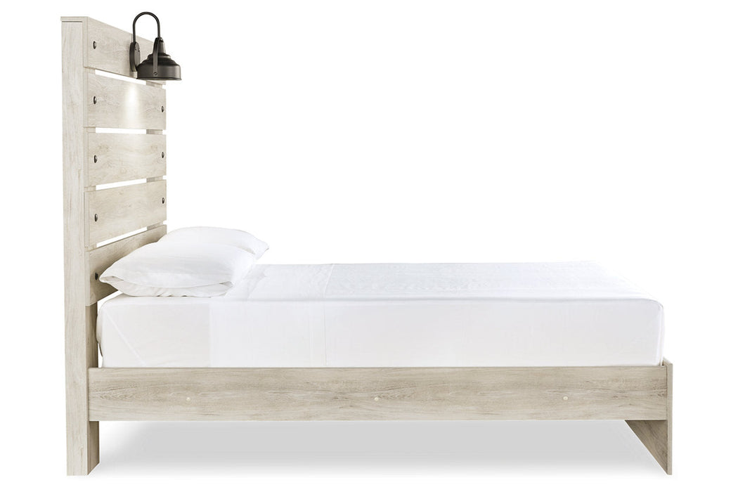 Cambeck Whitewash Full Panel Bed - SET | B192-84 | B192-86 | B192-87 - Vega Furniture