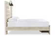 Cambeck Whitewash Full Panel Bed with 2 Storage Drawers - SET | B192-84S | B192-86 | B192-87 - Vega Furniture