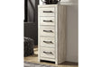 Cambeck Whitewash Narrow Chest of Drawers - B192-11 - Vega Furniture