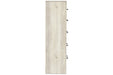 Cambeck Whitewash Narrow Chest of Drawers - B192-11 - Vega Furniture