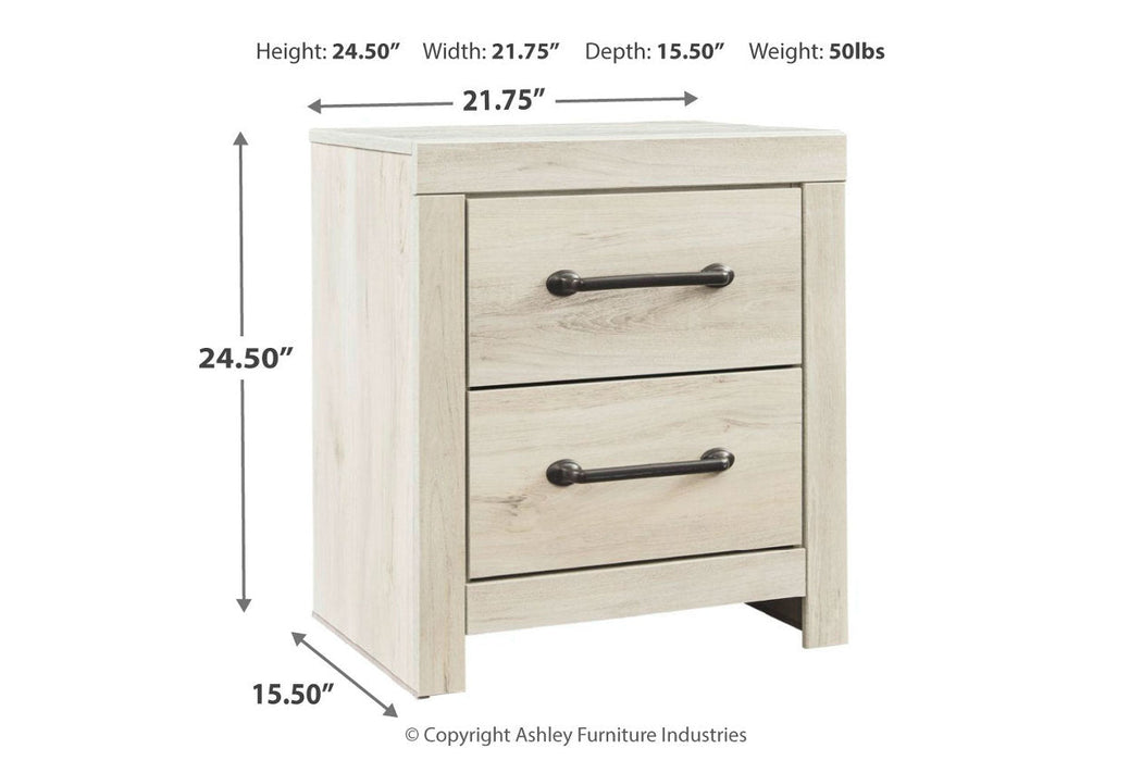 Cambeck Whitewash Nightstand - B192-92 - Vega Furniture