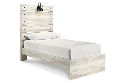 Cambeck Whitewash Twin Panel Bed - SET | B192-52 | B192-53 | B192-83 - Vega Furniture