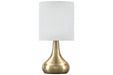Camdale Brass Finish Table Lamp - L204344 - Vega Furniture