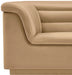 Camel Cascade Velvet Fabric Chair - 192Camel-C - Vega Furniture