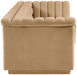 Camel Cascade Velvet Fabric Sofa - 192Camel-S - Vega Furniture