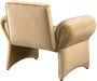 Camel Fleurette Velvet Accent Chair - 409Camel - Vega Furniture